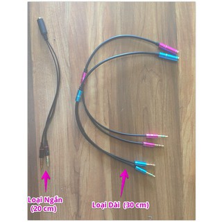 Jack Gộp Audio Và Micro Thành 1 (Chuyển Mic Từ Máy Tính Sang Mic Điện Thoại) (Loại Đẹp)