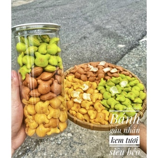 HŨ 450GR  BÁNH GẤU NHÂN KEM