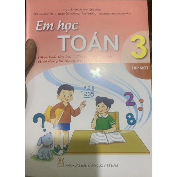 Sách - Em Học Toán Lớp 3 (Tập 1)