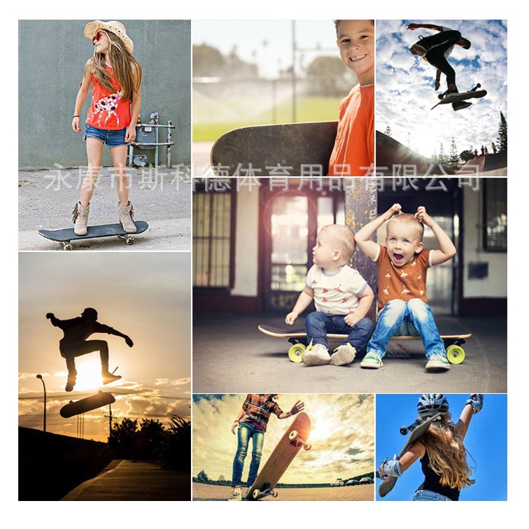 Ván Trượt Gỗ Phong Ép 8 Lớp