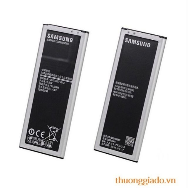 Pin Samsung galaxy note4(3000) 2sim xịn có bảo hành