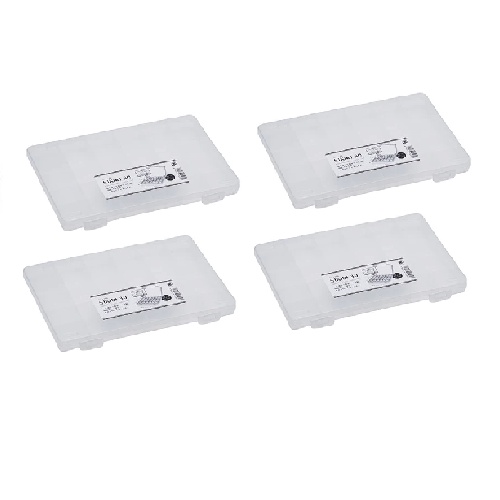 Daiso Hộp đựng chống trượt chia ngăn Yamada SIKIRI No.30 17cm x 2.3cm x 23.3cm