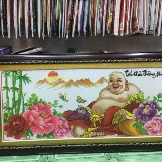 Tranh thêu chưa khung
