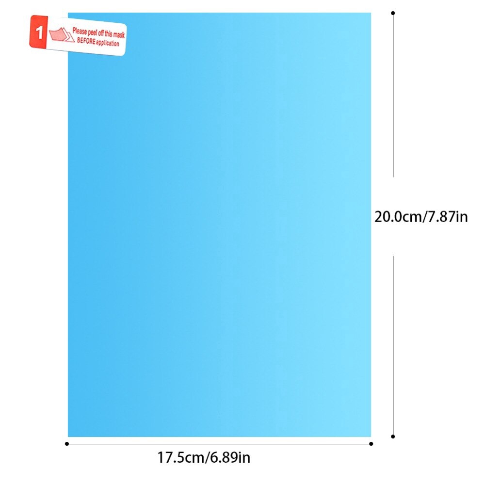 Tấm film dán kính chiếu hậu kính cửa sổ xe ô tô chống nước chống mưa