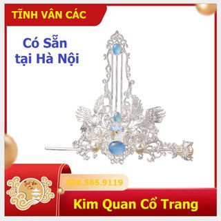 Set trâm cài kim quan cổ trang Tĩnh Vân Các (có sẵn)