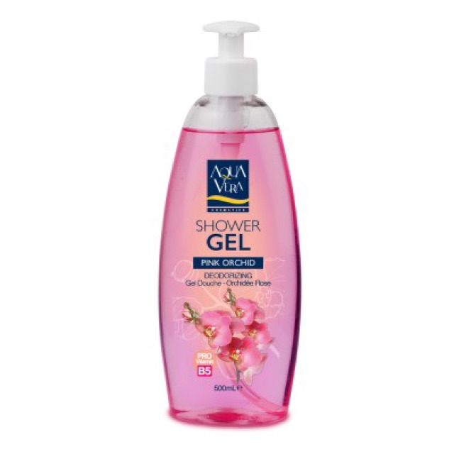Gel tắm dưỡng da Aquavera chiết xuất lan hồ điệp