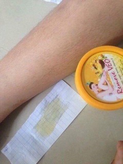 Gel wax lông