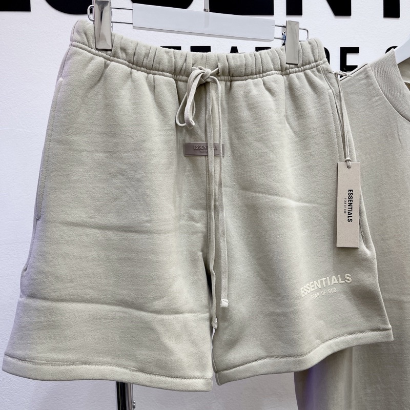 ⚡️[BEST QUALITY] - Set Quần Áo FOG Fear Of God ESSENTIALS SS22 Wheat, Combo bộ quần áo FOG ESSENTIALS nam