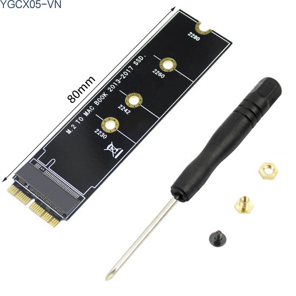 Thẻ Chuyển Đổi M.2 Nvme Ssd Cho Macbook Air Pro Retina 2013-2017 Nvme / Ahci Ssd A1465 A1466 A1398 A1502 | BigBuy360 - bigbuy360.vn