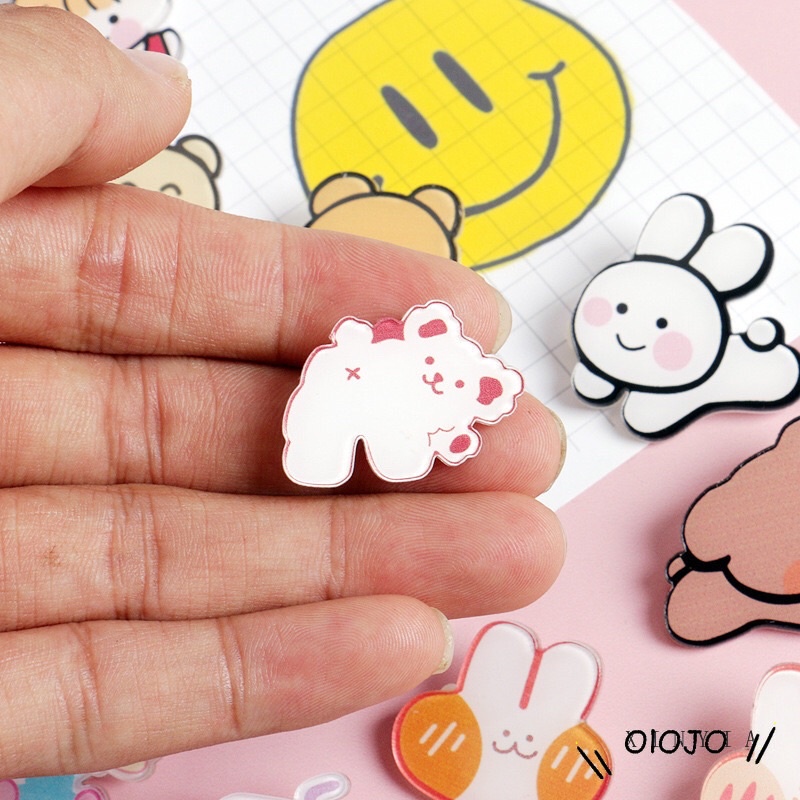 PHỤ KIỆN GIM  CÀI ÁO , BALO HOẠT HÌNH ĐÁNG YÊU