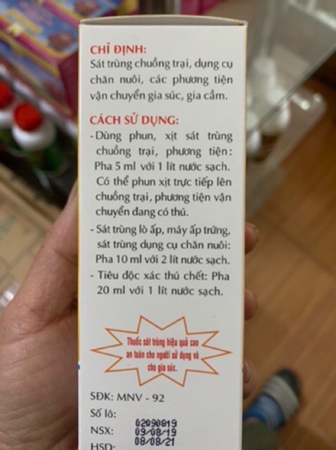 Thuốc sát khuẩn diệt rong rêu benkona