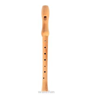 Flute Wood Soprano Germany-Type 8-Hole Instruments Musical Gift Recorder Educational Tool