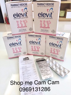 ELEVIT MÀU HỒNG 100v _ ĐỦ BILL