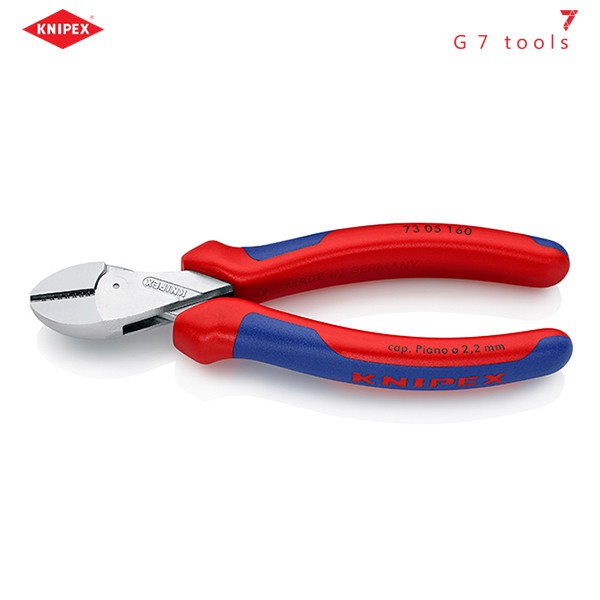 Kìm Knipex X-Cut® Lưỡi Cắt 64 HRC 73 02 160  / 73 05 160_G7tools_