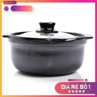 Nồi đất nắp kiếng 1.5l