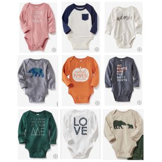 Set 5 body Hãng Old navy xuất dư make in Combodia