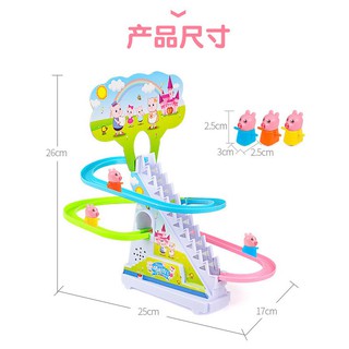 Bộ đồ chơi chim cánh cụt leo cầu thang