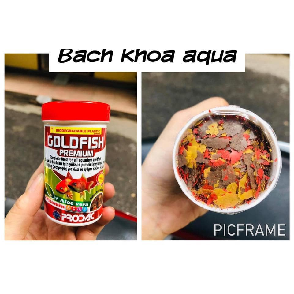 Thức ăn dạng lá cho Cá Vàng Prodac - Gold Fish ( 100ml)