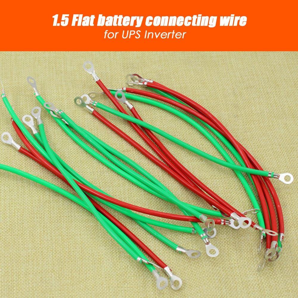 LANFY Bộ 5 Dây Cáp Nối Pin Màu Sắc Ngẫu Nhiên