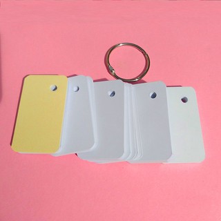 100 thẻ flashcard trắng các loại