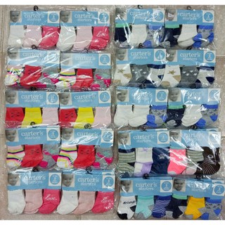 Tất CARTER sét 3 đôi(0-24m)