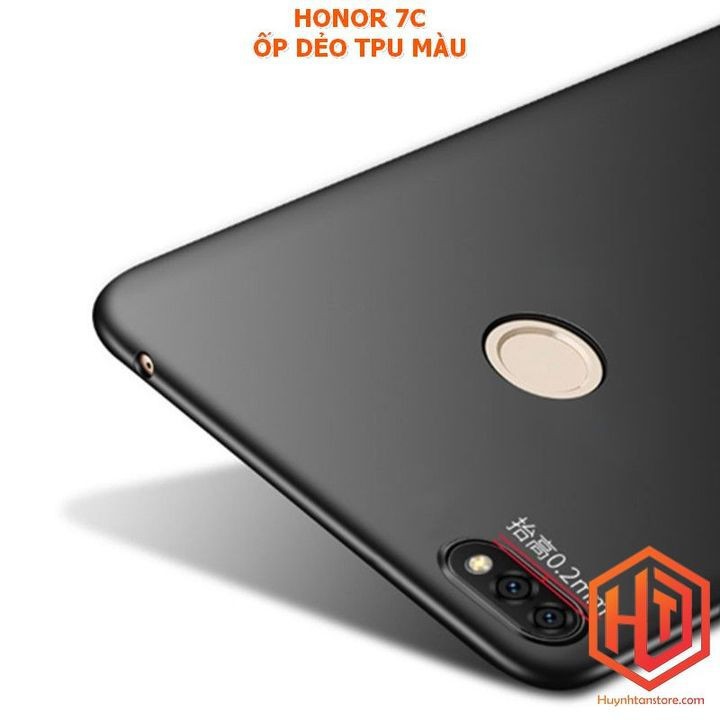 Ốp lưng Honor 7C / Huawei Y7 Pro 2018 dẻo tpu màu ôm sát máy