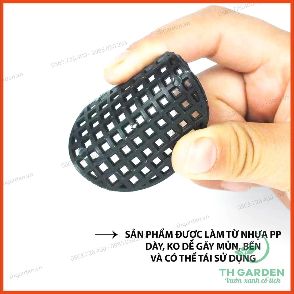 Tấm Nhựa Bịt Lỗ Lỗ Thoát Nước Chậu Cây - Chống Rò Rỉ Đất - Giúp Thoát Nước Thông Thoáng Khí
