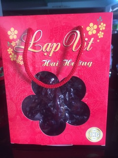 Lạp Vịt ngon (xì pỉn, 1kg, có hộp)