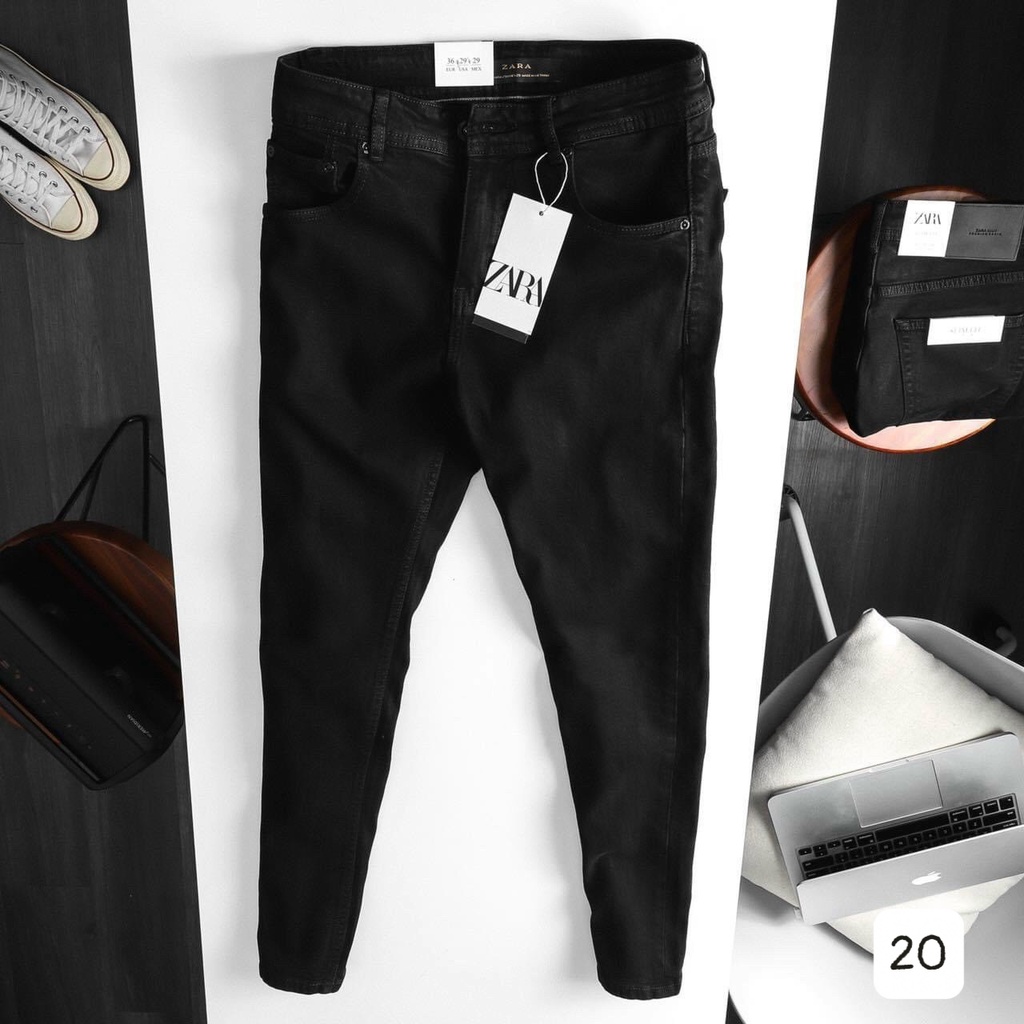 Quần Jean Nam Chất Bò 💝Freeship💝 Quần Rin Nam Rách Xước Cao Cấp Co Giãn 4 chiều HU184 | BigBuy360 - bigbuy360.vn