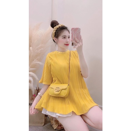 SET DẬP LY VOON CHÂN VÁY 3TẦNG XẾP LY LOẠI 1(Hình thật) | BigBuy360 - bigbuy360.vn