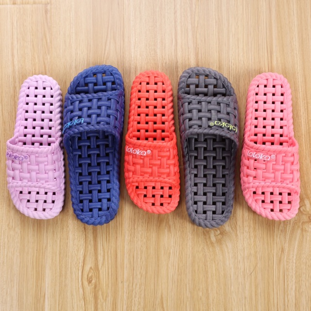 Dép Nữ Nhà Tắm, Văn Phòng, Dép Đi Trong Nhà Nhựa Dẻo Nguyên Khối Siêu Bền Nhiều Màu Size 36-40 - Hàng Việt Nam