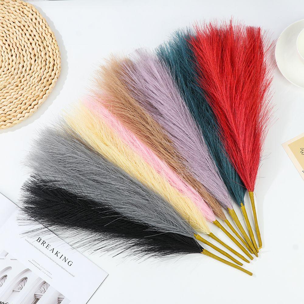 Bộ 2 Lọ Hoa Pampas Nhân Tạo 45cm Thời Trang Độc Đáo Trang Trí Tiệc Cưới DIY