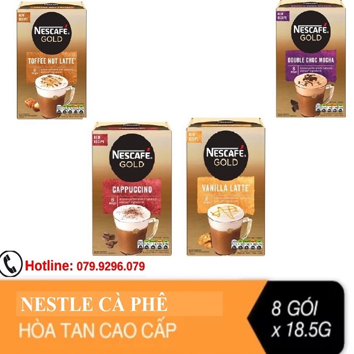 [SenXanh Emart] Cà Phê Hòa Tan Nescafe Gold - nhập khẩu Anh