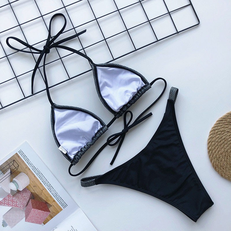 Bộ Bikini Hai Mảnh Phối Màu Quyến Rũ Cho Nữ H55 | BigBuy360 - bigbuy360.vn