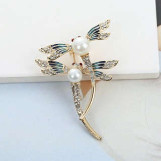 Cài áo chuồn chuồn cánh sen