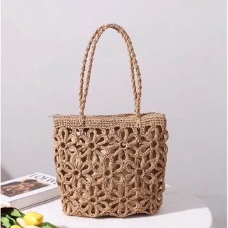 (Ảnh thật)Túi nối hoa handmade