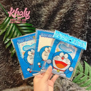 Giao ngẫu nhiên 1 bìa bao vỏ bọc nhựa PVC cover passport hộ chiếu Doremon và Kitty VBPP - (13.3x9.3cm)