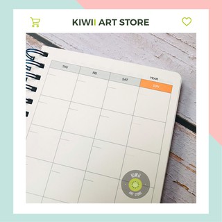 Sổ Klong lò xo kép Study Planner A5