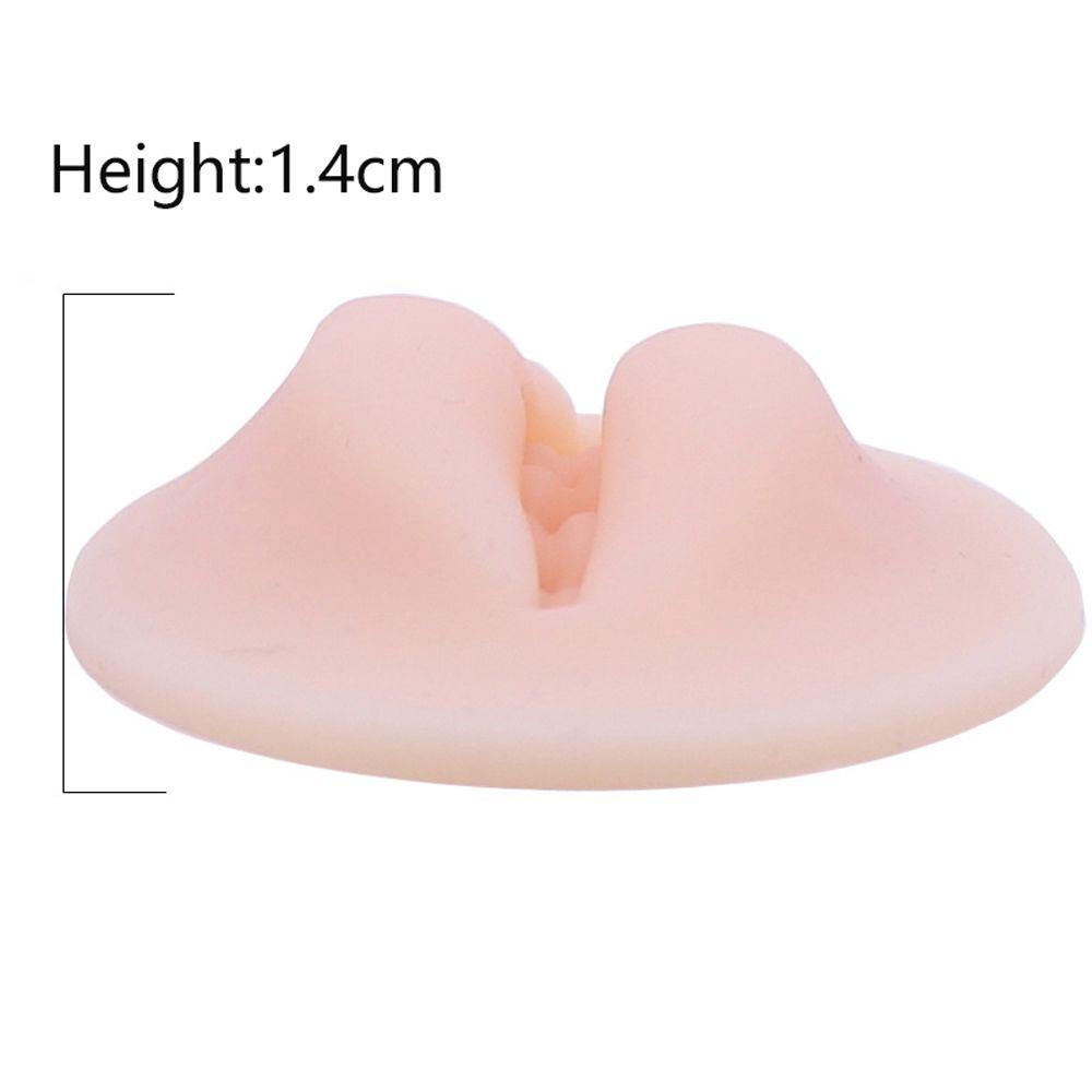 IVORY Khuôn Trang Điểm Môi 3D Bằng Silicone Mềm Cho Người Mới Bắt Đầu
