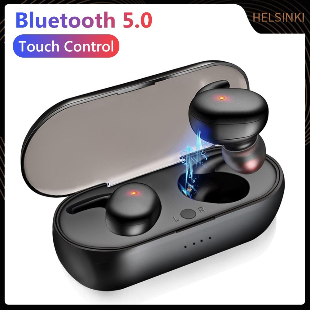 Tai Nghe Nhét Tai Không Dây Hel + Y30 Tws Bluetooth 5.0 Giảm Tiếng Ồn