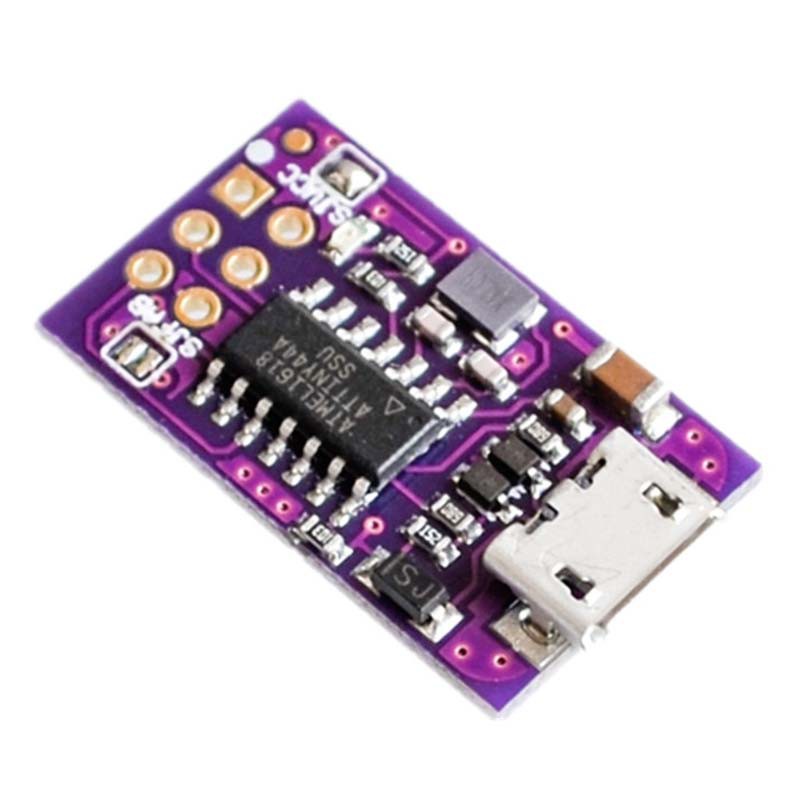 1 Mạch Lập Trình AVR ISP ATtiny44 ATTiny45 ATTiny85 USBTinyISP 5V Nhỏ Gọn