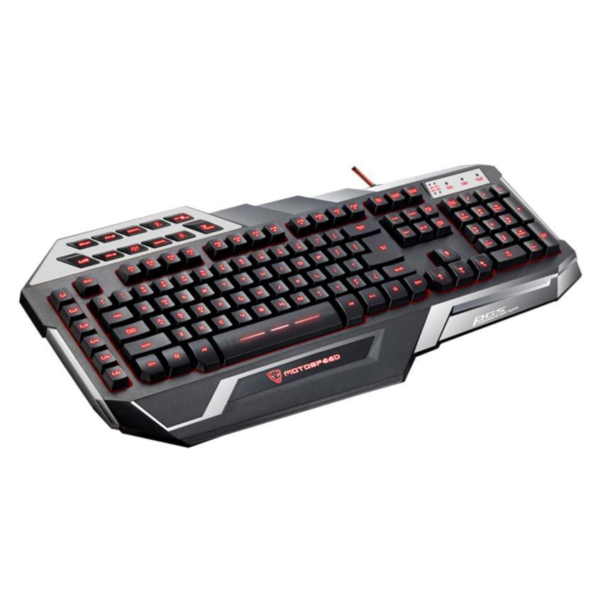 [Mã SKAMSALE03 giảm 10% đơn 200k] Bàn phím game thủ Motospeed K90L LED Gaming Keyboard (Đen)