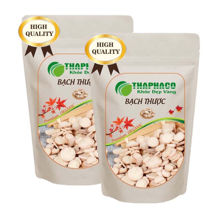 Bạch Thược Khô Sấy Nhiệt 100g Thaphaco