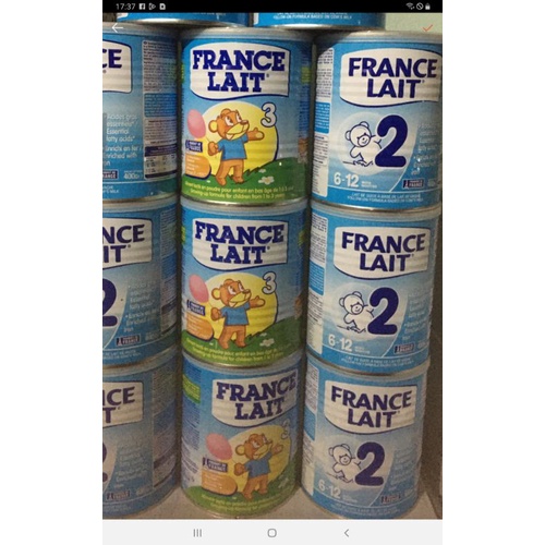 Sữa france lait số 2,3 lọ 400g hạn 12/2022