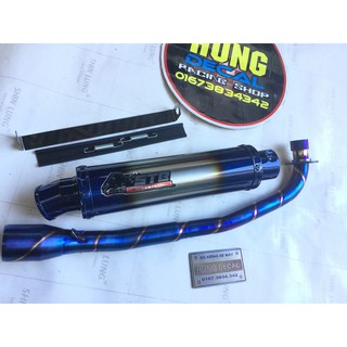 Pô stb titan cổ titan wave 50 - 100, cup, dream, 67, axelo, exciter 50cc,...