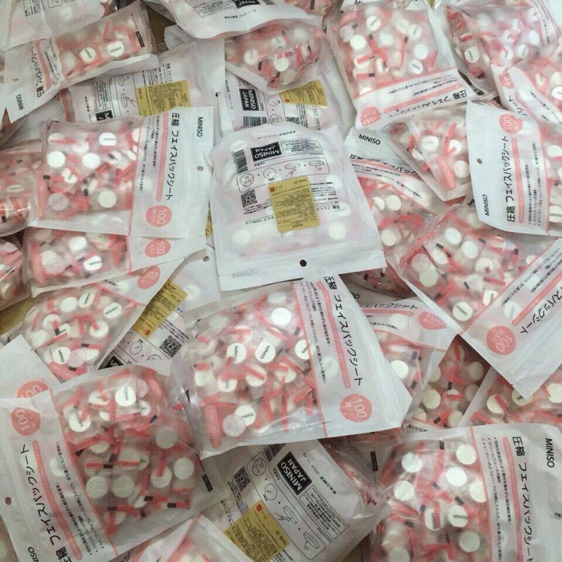 Mặt nạ viên nén MINISO_dưỡng da cho phái đẹp | BigBuy360 - bigbuy360.vn