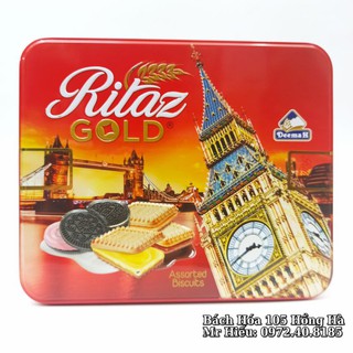 [Hỏa Tốc] Bánh Ritaz Gold Assoted 218g