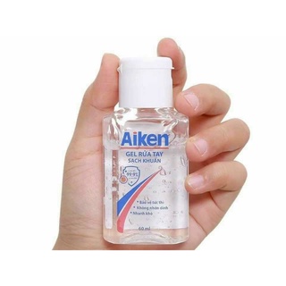 Dung dịch rửa tay kháng khuẩn Aiken 60ml