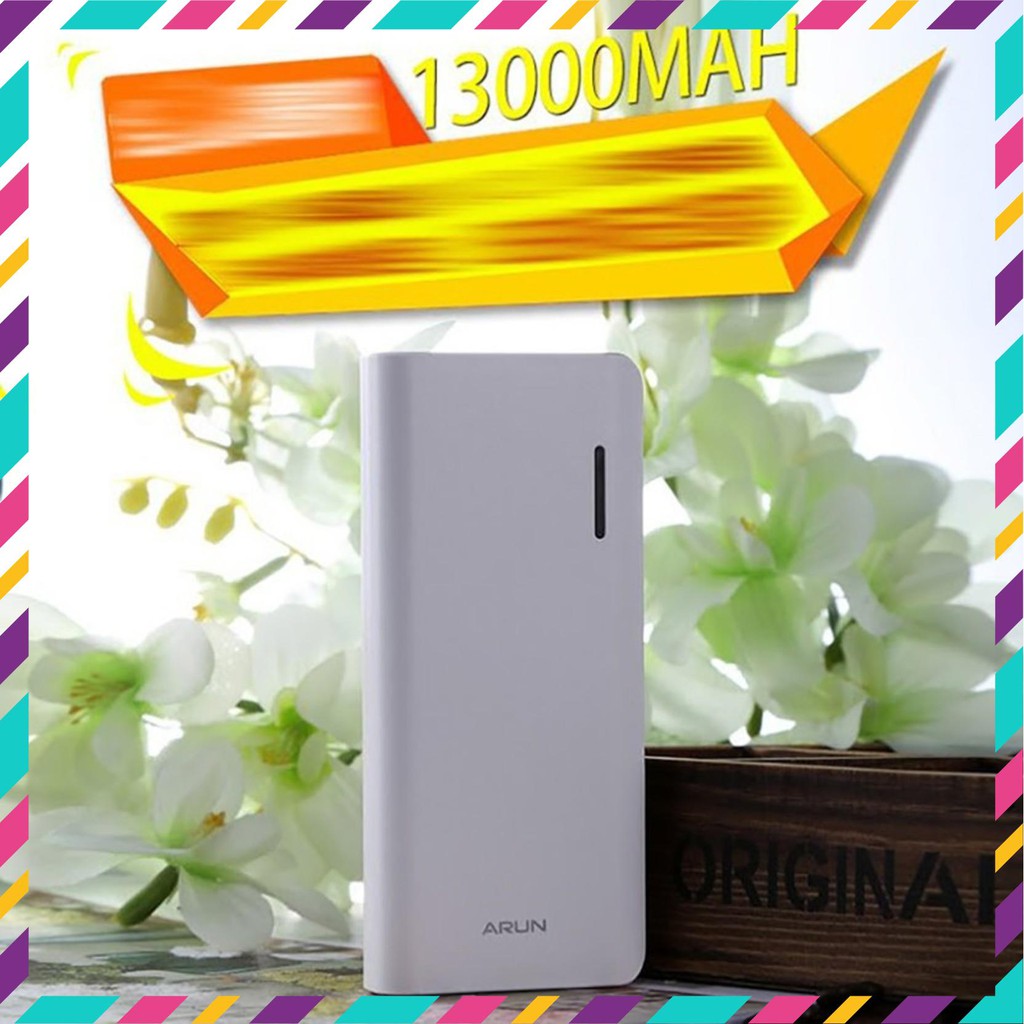 Pin dự phòng Arun 13000mAh - Y625 - Original giá rẻ *Loại Tốt*