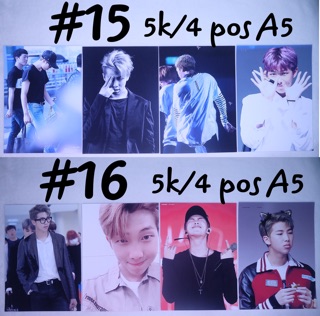 (Có sẵn) Sale poster A5 RM BTS